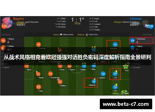 从战术风格相克看欧冠强强对话胜负密码深度解析指南全景研判
